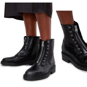 Allsaints Alaria combat boots.